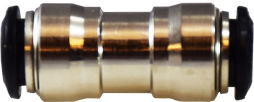 20723N by Midland | Push-In Fitting | Metric Union | 3mm Tube OD | Straight | Nickel Plated Brass