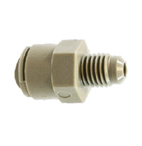 20961P by Midland | Push-In Tube Fitting | Male Connector | 3/8" Tube OD x 1/2" Male Flare (AMCF) | Straight | Plastic