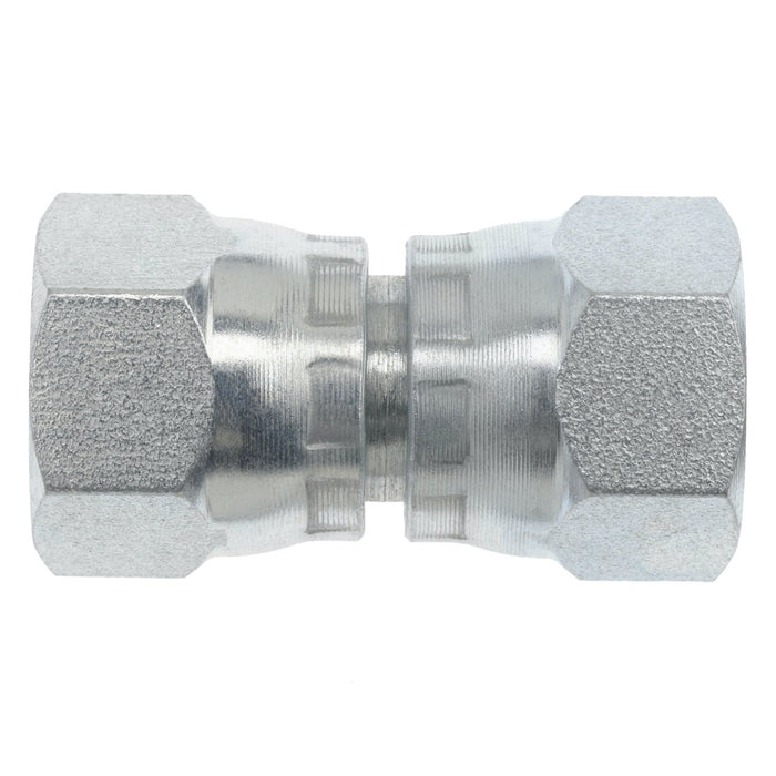 6565-20-20-SS by Brennan Inc. | -20 Female JIC Swivel x -20 Female JIC Swivel | Straight | Stainless Steel