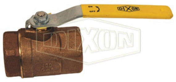 BBV200ST by Dixon Valve | 250 Lb. Steam Ball Valve | Standard Port | 2" Female NPT x 2" Female NPT | Bronze