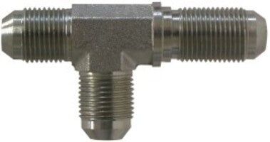 2704-24-24-24 by Midland | Hydraulic JIC Bulkhead Run | 1-1/2" Male JIC 37° Flare x 1-1/2" Male JIC 37° Flare x 1-1/2" Male JIC 37° Flare | Tee | Steel