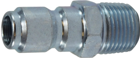 28675 (28-675) by Midland | ST Series (High Flow) Pneumatic Male Plug | 1/8" Male Pipe | 1/8" Body Size | Straight | Steel