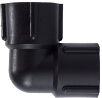 28702P (28-702P) by Midland | Plastic Pipe Fitting 3/8" Female Pipe x 3/8" Female Pipe | 90° Elbow | Polypropylene
