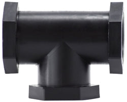 28741P (28-741P) by Midland | Plastic Pipe Fitting | 1/4" Female Pipe x 1/4" Female Pipe x 1/4" Female Pipe | Tee | Polypropylene