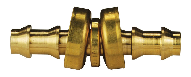 2961212CBC by Dixon Valve | Push-On Hose Mender / Splicer | with Brass Cap | 3/4" Hose ID x 3/4" Hose ID | Brass