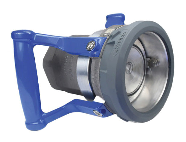 2DDC300AL by Dixon Valve | MannTek Dry Disconnect Coupling 2.0 Design | 3" Female NPT x 119mm Body Size | Aluminum