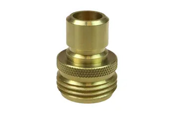 1001 by Coilhose | Coilflow™ Contractors Water Hose Connector | 3/4" Male NPT Thread | Straight | Brass