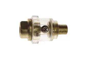 40024 by Coilhose | 1/4" NPT Economy In-Line Lubricator | Zinc and Polycarbonate Body