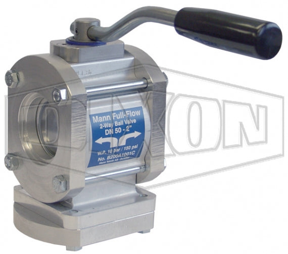 2WAYBV300 by Dixon Valve MannTek | Full Flow Ball Valve | Two-Way | 3" Female NPT x 3" Female NPT | Aluminum