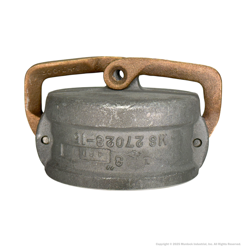 300DC-LAL by Dixon Valve | Cam & Groove Lockable Dust Cap | Type DC | 3" Coupler End | Aluminum