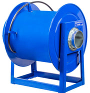319-620 by Coxreels | 300 Series | Spring Driven Exhaust Hose Reel | 6" Hose ID, 6" FNPT Inlet | Steel | 20ft Capacity, Hose Not Included