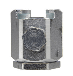 304301 by Alemite | Button Head Coupler | Giant Push-On Fitting | Thread: 7/16"-27 Female NS-2 | Pressure: 15000 PSI