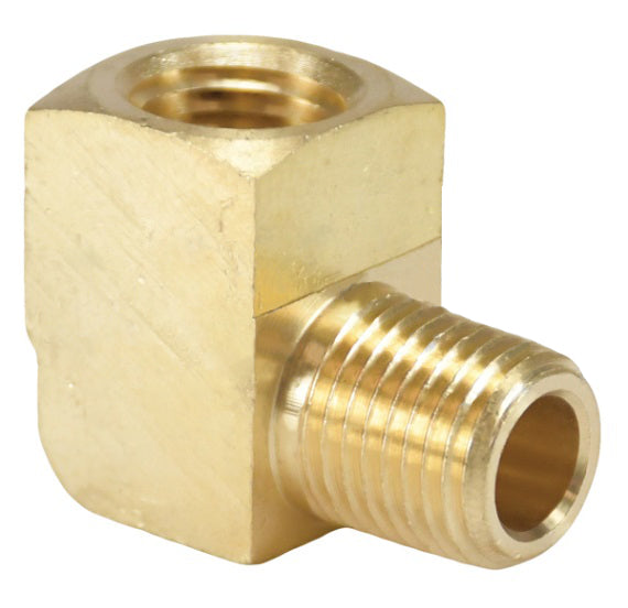 3041212C by Dixon Valve | 90° Street Elbow | 3/4" Female NPTF x 3/4" Male NPTF | Extruded Brass