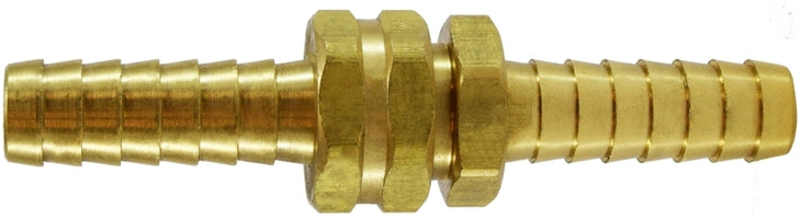 30562 (30-562) by Midland | Garden Hose Fitting | NPSM Long Shank Set | 3/4" Hose Barb | Straight | Brass