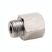 305859 by Alemite | Adapter | Thread: 7/16"-27 Male UNS-2A | Male/Female Thread: 1/8" Female NPTF | Straight