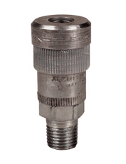307111 by Alemite | Coupler | Air Thread: 1/4" Male NPTF Standard Duty Type