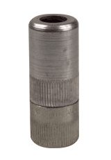 308730-A by Alemite | Hydraulic Coupler | Narrow Fitting with Rubber Seal and Built-in Check Valve | Thread: 1/8" Female NPTF | Pressure: 10000 PSI | Staight