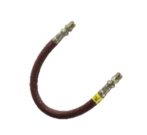 317850-1F by Alemite | Extension Hose | 18" Elastomeric Extension Hose for Grease Guns | 1/8" Male NPTF | 4800 PSI