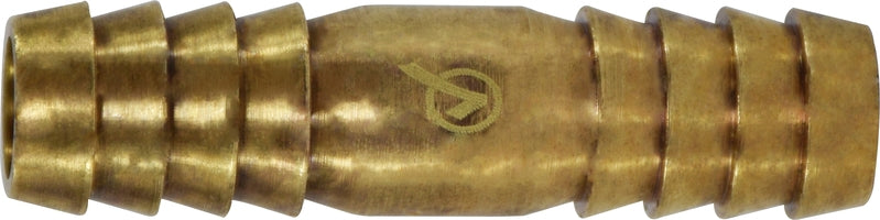 32091LF (32-091LF) by Midland | Lead Free Hose Barb Fitting | Mender/Splicer | 1/8" Hose ID x 1/8" Hose ID | Straight | Brass