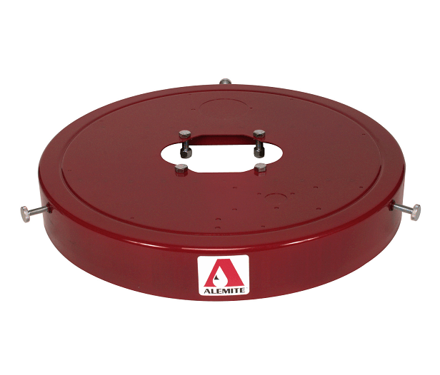 323847-4 by Alemite | Pump Accessory | Drum Cover | Drum Size: 400 Lb. / 55 Gallon | use with Industrial Pumps | Steel