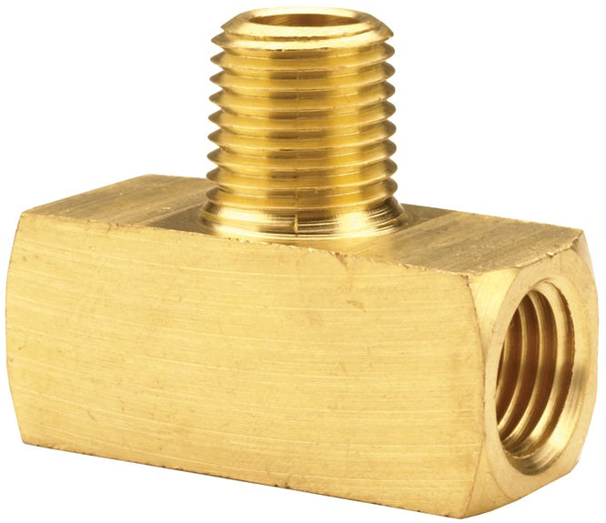 3241212C by Dixon Valve | Male Branch Tee | 3/4" Female NPTF x 3/4" Female NPTF x 3/4" Male NPTF (Branch) | Extruded Brass