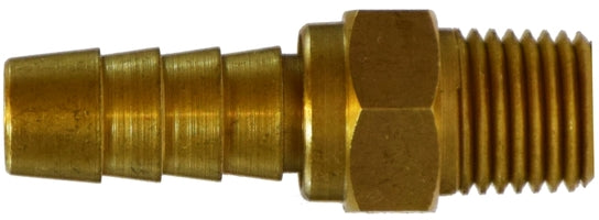 32781 (32-781) by Midland | High Volume Male Swivel Adapter | 3/8" Hose ID x 1/4" Male NPTF | Straight | Brass