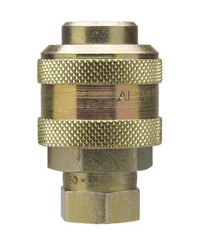 328030 by Alemite | Coupler | Air Thread: 1/4" Female NPTF | Extra Heavy Duty Standard Type