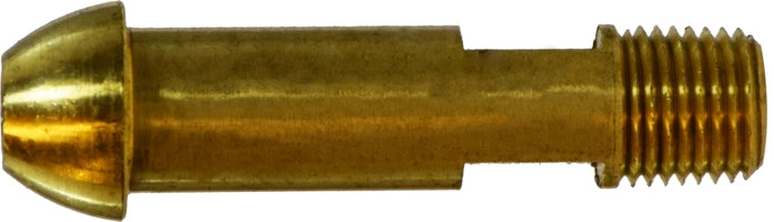 34011 (34-011) by Midland | Pol Fitting | Tail Piece with Wrench Flats | 1/4" Male NPT | 2.34" Length | Straight | Brass