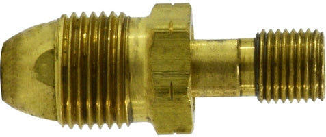 34088 by Midland | Pol Fitting | Tailpiece | Male Pol Hard Nose 9/16-18" Female LH Thread | Straight | Brass