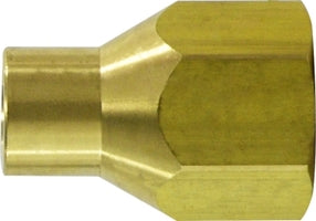 34122 by Midland | Pol Fitting | Female FPT x Female Pol Adapter | 1/2" Female FPT x Female Pol | Straight | Brass