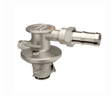 343140 by Alemite | Diesel Exhaust Fluid Closed System Coupler For Micro Matic EPV | Twist Lock Connection | Stainless Steel