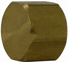 35186 (35-186) by Midland | Gas Range Fitting | Cap | 15/16" Flare | Brass