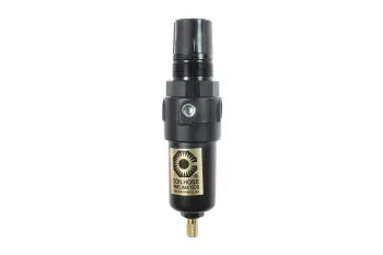 MFC2-M by Coilhose | Miniature Series | Integral Filter/Regulator | 1/4" Female NPT Thread | Metal Bowl | 20 Micron Element