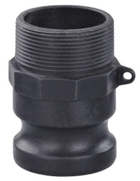 35961 (35-961) by Midland | Cam and Groove (Lite Pattern) | Type F | 3/4" Male Adapter x 3/4" Male NPT | Straight | Polypropylene