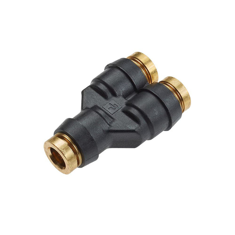 362PTC-4-6 by Parker | Tube to Tube Fitting | Unequal Union | 1/4" Push-to-Connect x 3/8" Push-to-Connect | 1.97" Length | Y | Composite