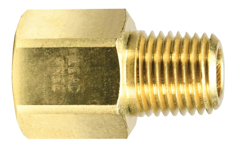 3750808CLF by Dixon Valve | Pipe Thread Adapter | 1/2" Female NPTF x 1/2" Male NPTF | Lead-Free Brass