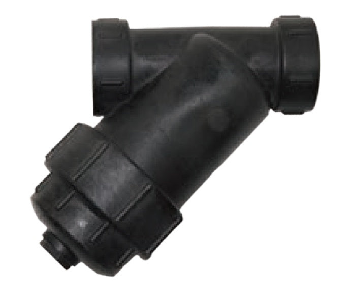 37890700 (07STR) by PT-Coupling | Type STR-Y | In-Line Y-Strainer | 3/4" Size | 125 PSI Max | Polypropylene