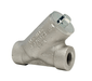 380372-A1 by Alemite | Pump Accessory | Strainers | Lubricant Oil, Y Type | Inlet: 1/2" Female NPTF | Outlet: 1/2" Female NPTF