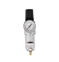 387335 by Alemite | Oil Mist Accessory | Air Filter/Regulator with Gauge