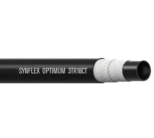 3TR18CT-04-050BX Synflex Optimum by Danfoss | 3TR18CT Thermoplastic Constant Pressure Hydraulic Hose (SAE 100R18) | -04 Hose | Old Part # 30CT-04 | 50ft Box (Two Pieces)