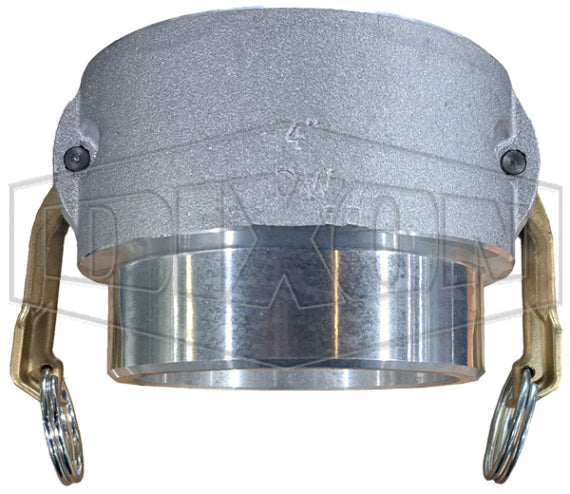400DWBPSTAL by Dixon Valve | Cam & Groove Coupler for Welding | 4" Coupler Butt Weld x Schedule 40 Pipe/Socket Weld to Nominal Tubing | Aluminum
