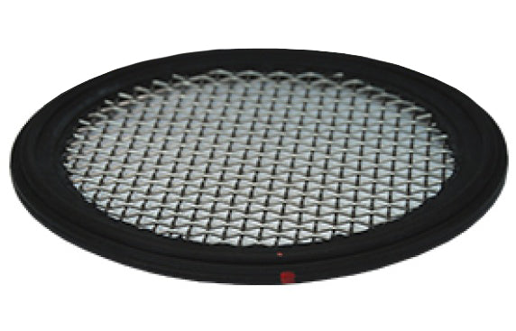 40MPS-SFY200 Dixon Valve 2" FKM Clamp Screened Gasket - 10 Mesh - 316 Stainless Steel Screen