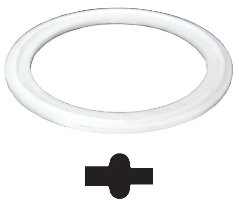 40MPV-G800 Dixon Valve 8" Sanitary Schedule 5S and 10S PTFE Pipe Gasket