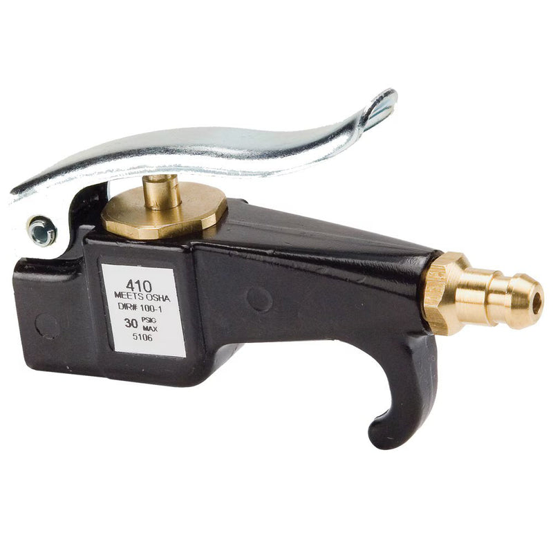 410-N by Parker | Blow Gun | 1/4" NPT Female Inlet | 150 PSI Max | Black | Zinc