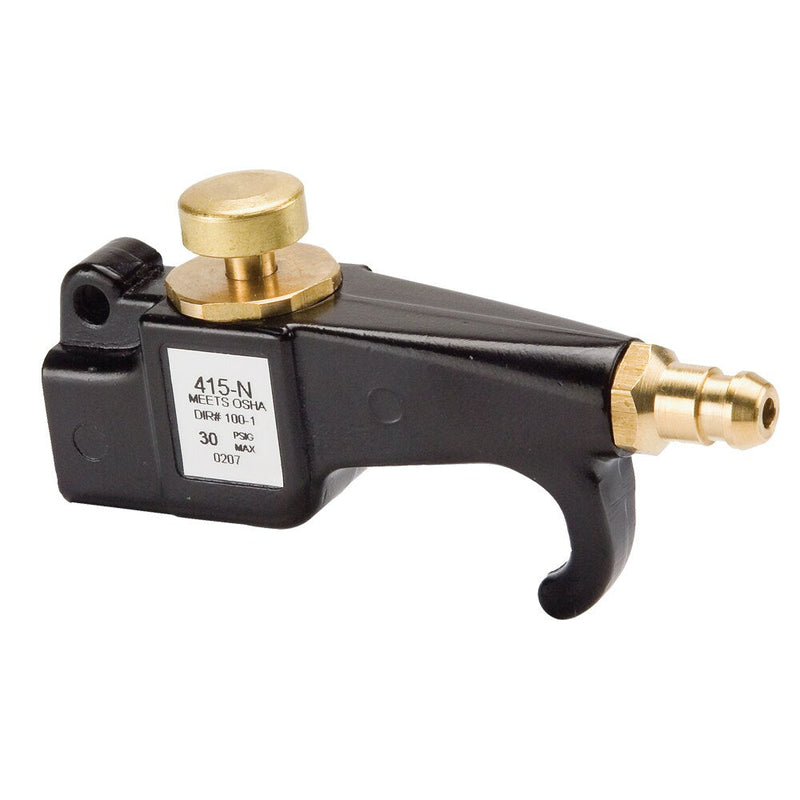 415-N by Parker | Blow Gun | 1/4" NPT Female Inlet | 150 PSI Max | Black | Zinc