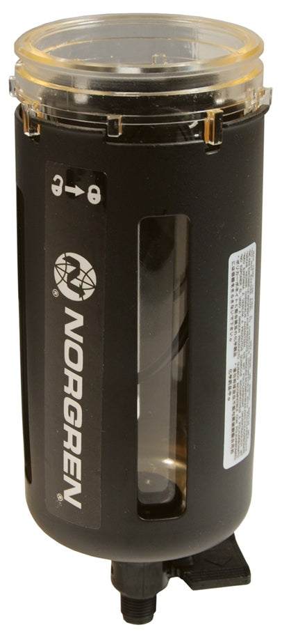 4325-50R by Dixon Valve | Series 1 | Transparent Bowl with Manual Drain | Used On L74 Series 1 Lubricators