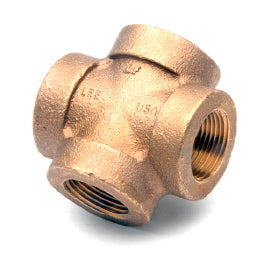 43394 by Midland | Extra Heavy | 3/4" Female Pipe | Cross | Bronze