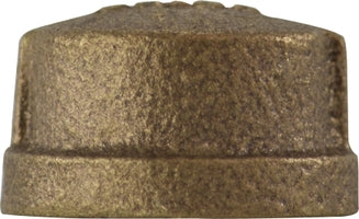 43478 by Midland | Extra Heavy Cap | 2" Female Pipe | Bronze