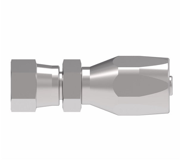 4411-10-12S Aeroquip by Danfoss | Female 37° JIC Swivel 100R5 Reusable Hose Fitting (3 Piece) | -10 Female 37° JIC Swivel x -12 Reusable Hose End | Steel