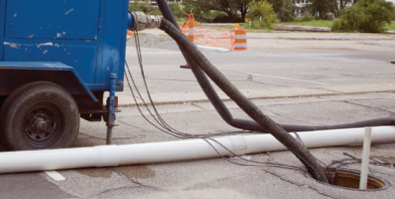 4436-0400-100 by Jason Industrial | 4436 Series | Oil Field Petro Waste Suction Hose | NBR/SBR | 4" ID | 4.53" OD | 150 PSI | Black | 100ft